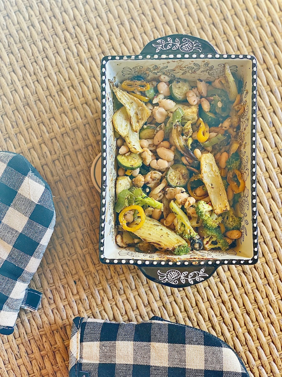 Fall Veggies Bake – Maditative Vegan